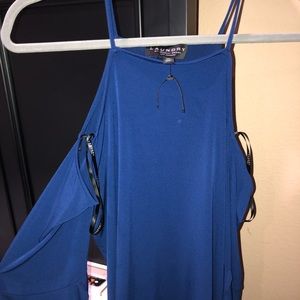 Blue blouse. Never worn.